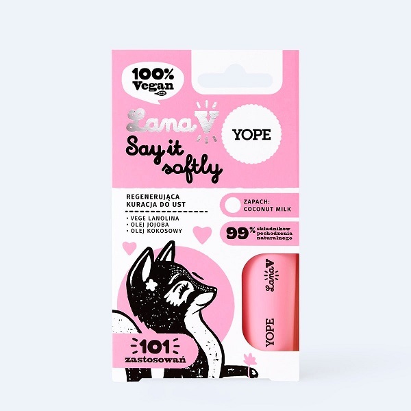 Yope SAY IT SOFTLY Tratamiento labial regenerador 5g