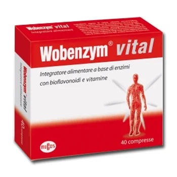 WOBENZYM Wobenzym Vital 120 comprimés Santé musculaire et articulaire et renforcement du système immunitaire