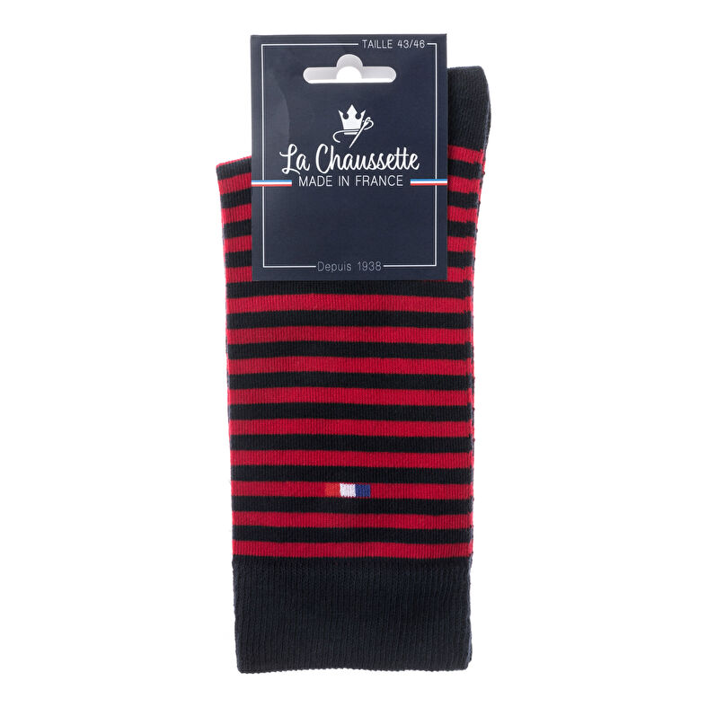 Chaussettes et collants Homme Rouge