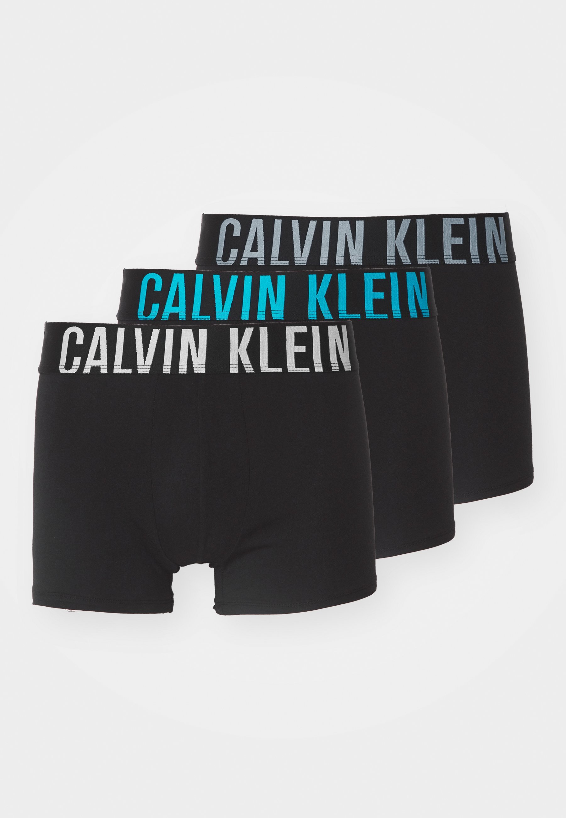 Calvin Klein Underwear TRUNK LOT DE 3 INTENSE POWER COTTON - Boxers - blanc/gris brumeux