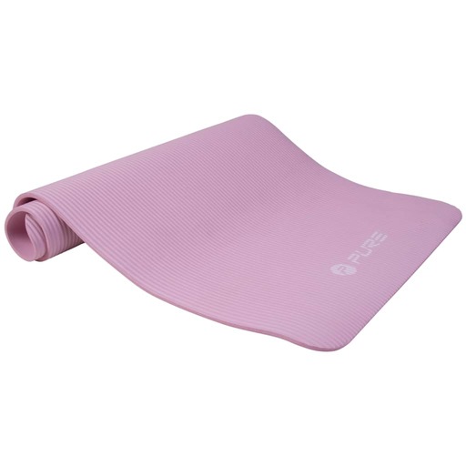 Tapete de ioga de borracha Pure2improve 120x60x1 cm