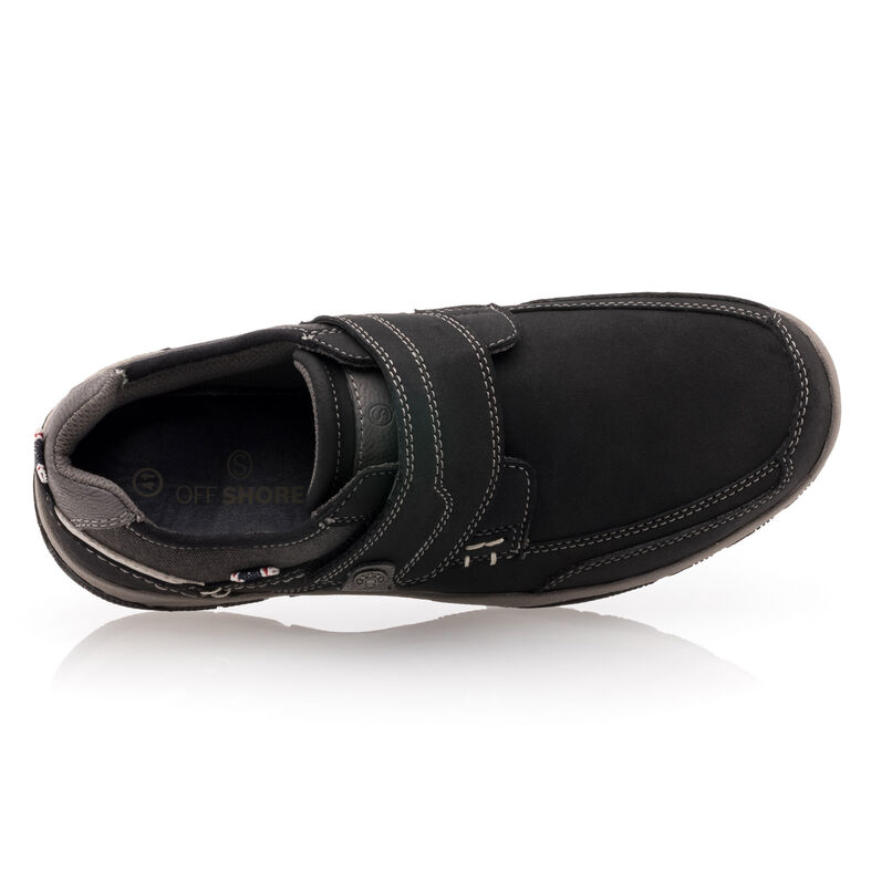 Miesten mustat loaferit/veneilykengät