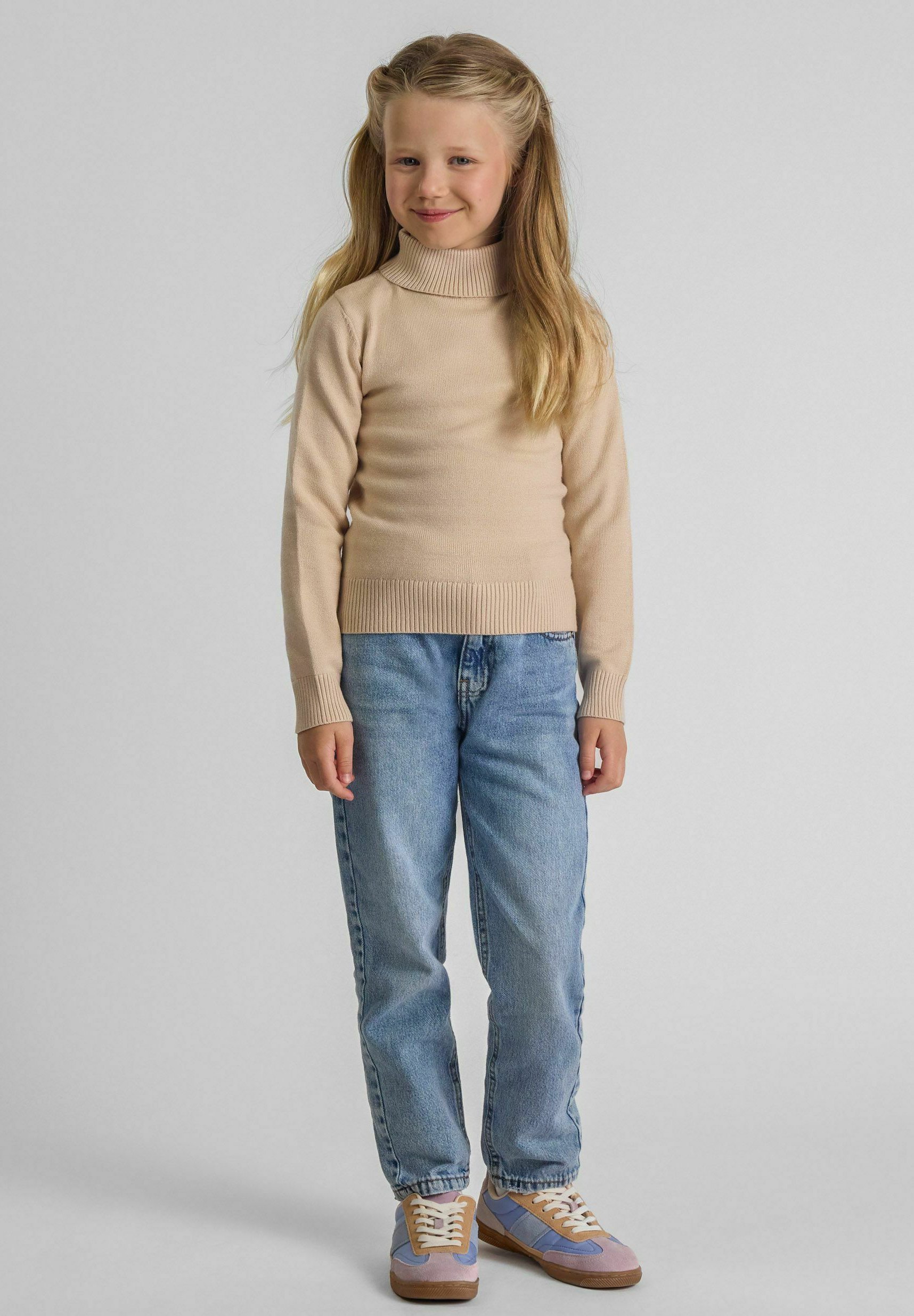 MINOTI ROLL-NECK - Trui - beige