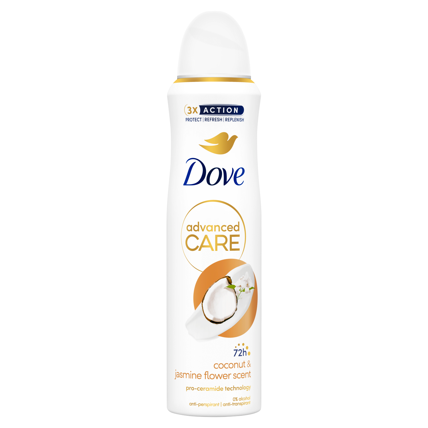 Dove Advanced Care мирис кокоса и цвета јасмина