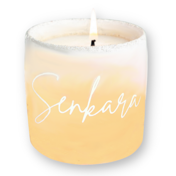 Senkara doftljus med soja i betong, Autumn Chill, 150 g