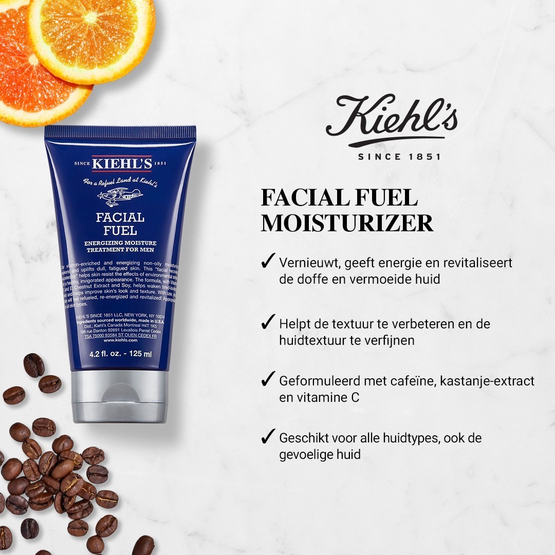 Kiehl's Facial Fuel dnevna poživljajoča krema za obraz - 75 ml