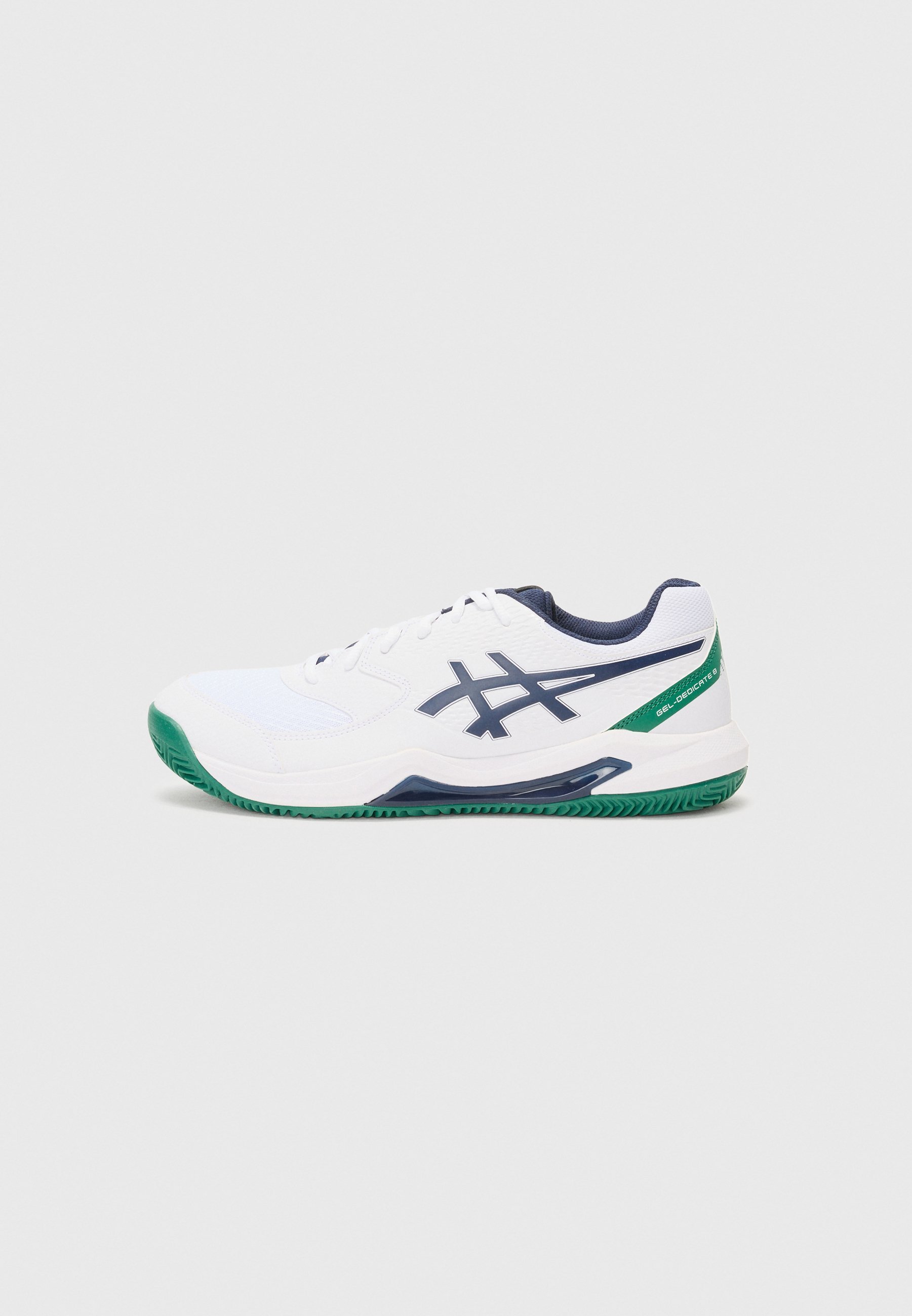 ASICS GEL DEDICATE 8 CLAY - Tennisschoenen voor gravelbanen - wit/midnight
