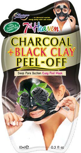 Peel Off Carbón and Arcilla Negra maska Eksfolijanti za lice