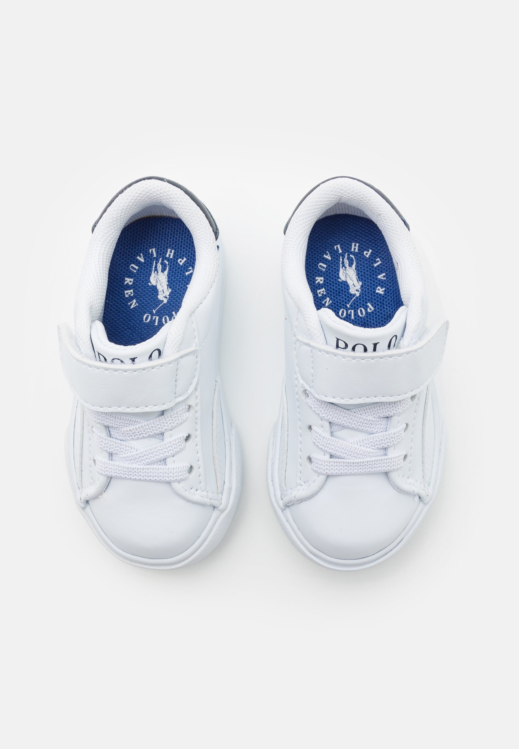 Polo Ralph Lauren THERON UNISEX - Sneakers - wit/marineblauw
