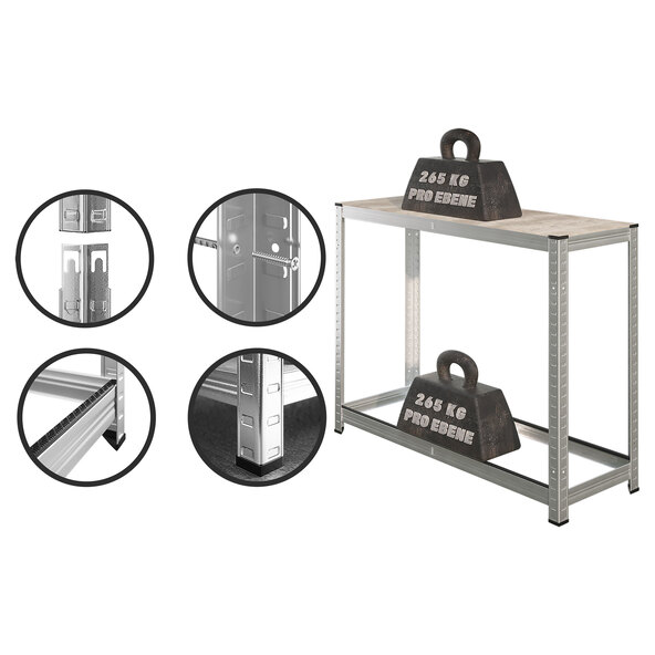 Suport pentru anvelope 180x120x40cm galvanizat