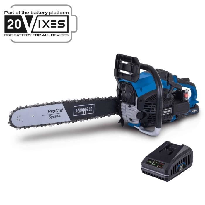Motosierra de gasolina PCS56E con arranque eléctrico - 51 cm - 56 cc - SCHEPPACH