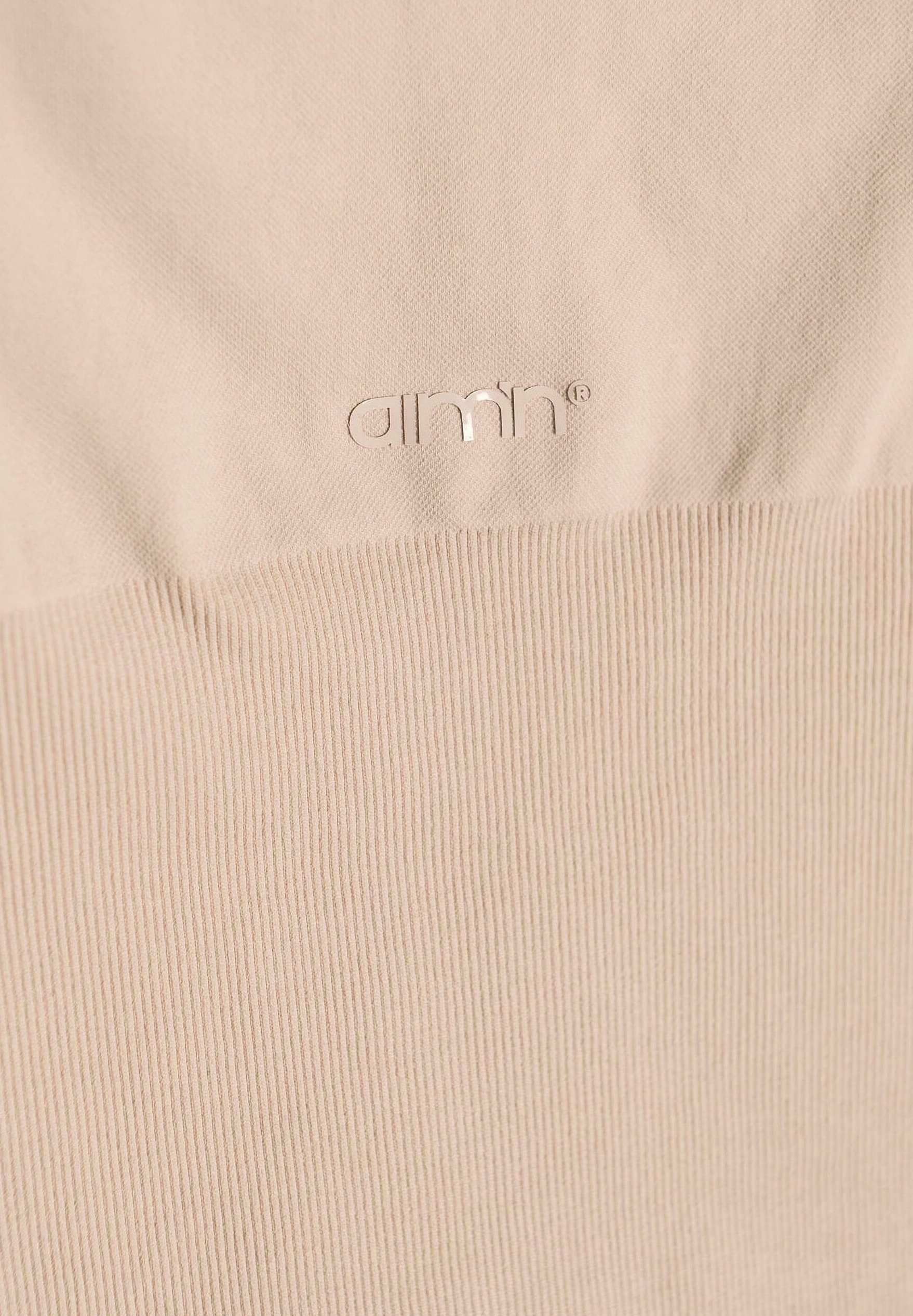 Felpa con zip aim'n® - beige