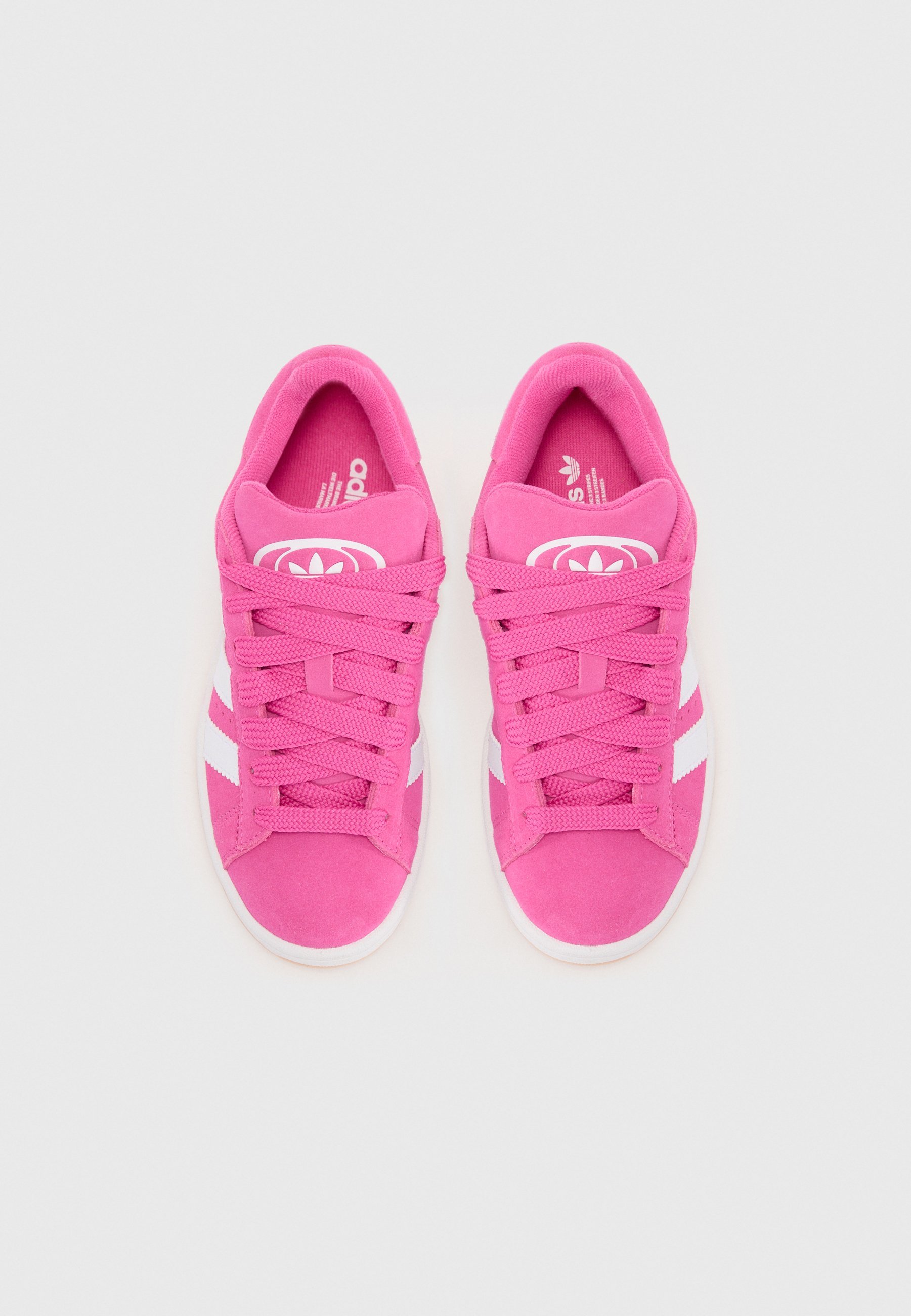 adidas Originals CAMPUS 00S UNISEX - Tossud - poolvalge fuksia/valge/kummihall