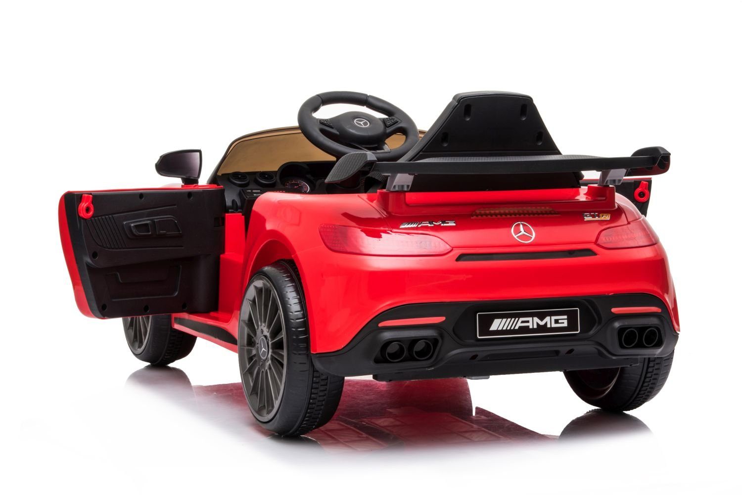 Lelukauppa Sähköauto Mercedes GTR AMG Lasten sähköauto Lasten ajoneuvourheiluauto, painokapasiteetti 35 kg