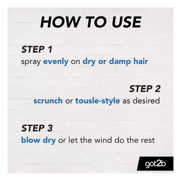 got2b Beach Matt Spray Texturizante con Sal 200ml