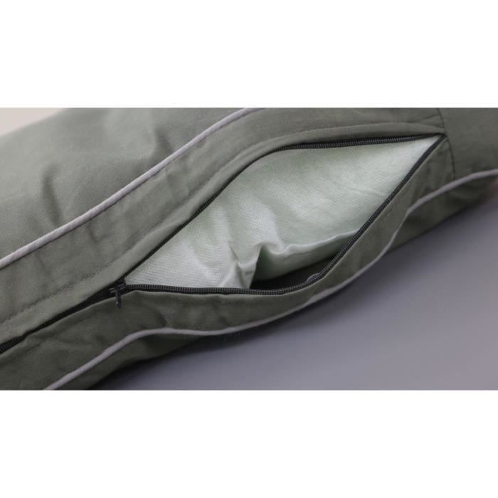 KERBL - Colchón acolchado para suelo L - 80 x 60 x 6 cm - Cojín JEROME - Verde oscuro -