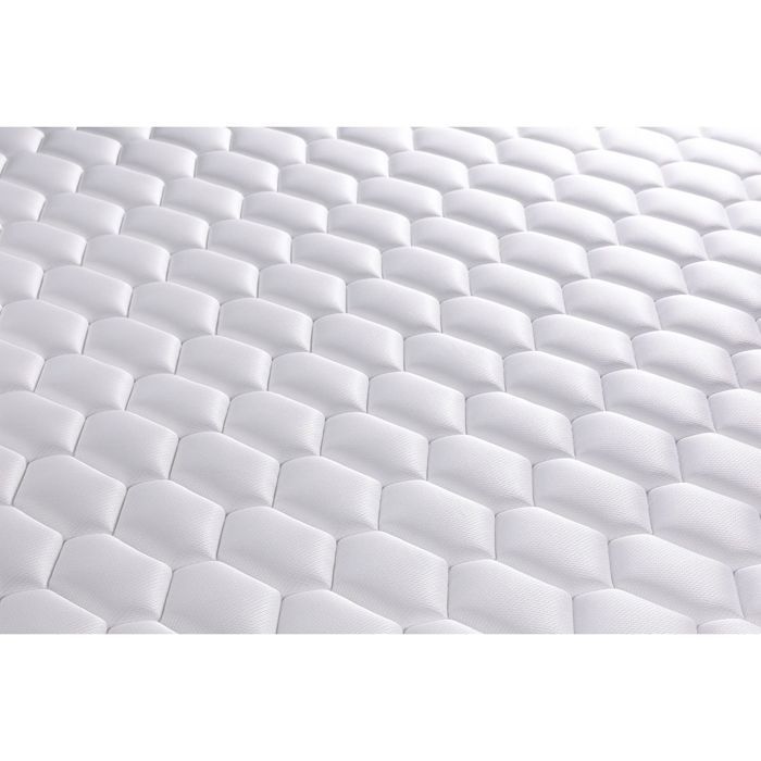 Bed base and mattress set - ENERGY - 90x200 cm - Memory foam - Pocket springs - Black