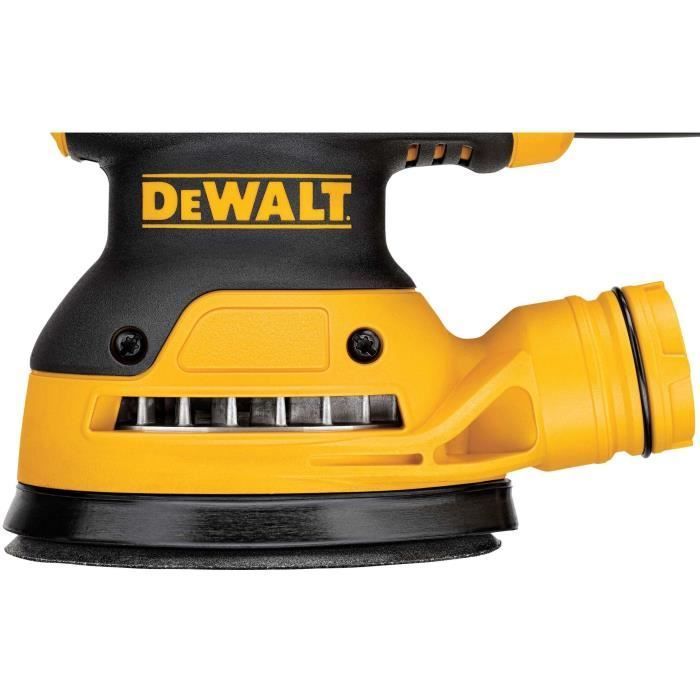 Lijadora orbital aleatoria de 280 W y 125 mm en caja de cartón - DEWALT - DWE6423-QS