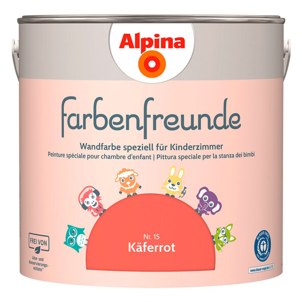 Farbenfreunde n° 15 Käferrot, 2,5l