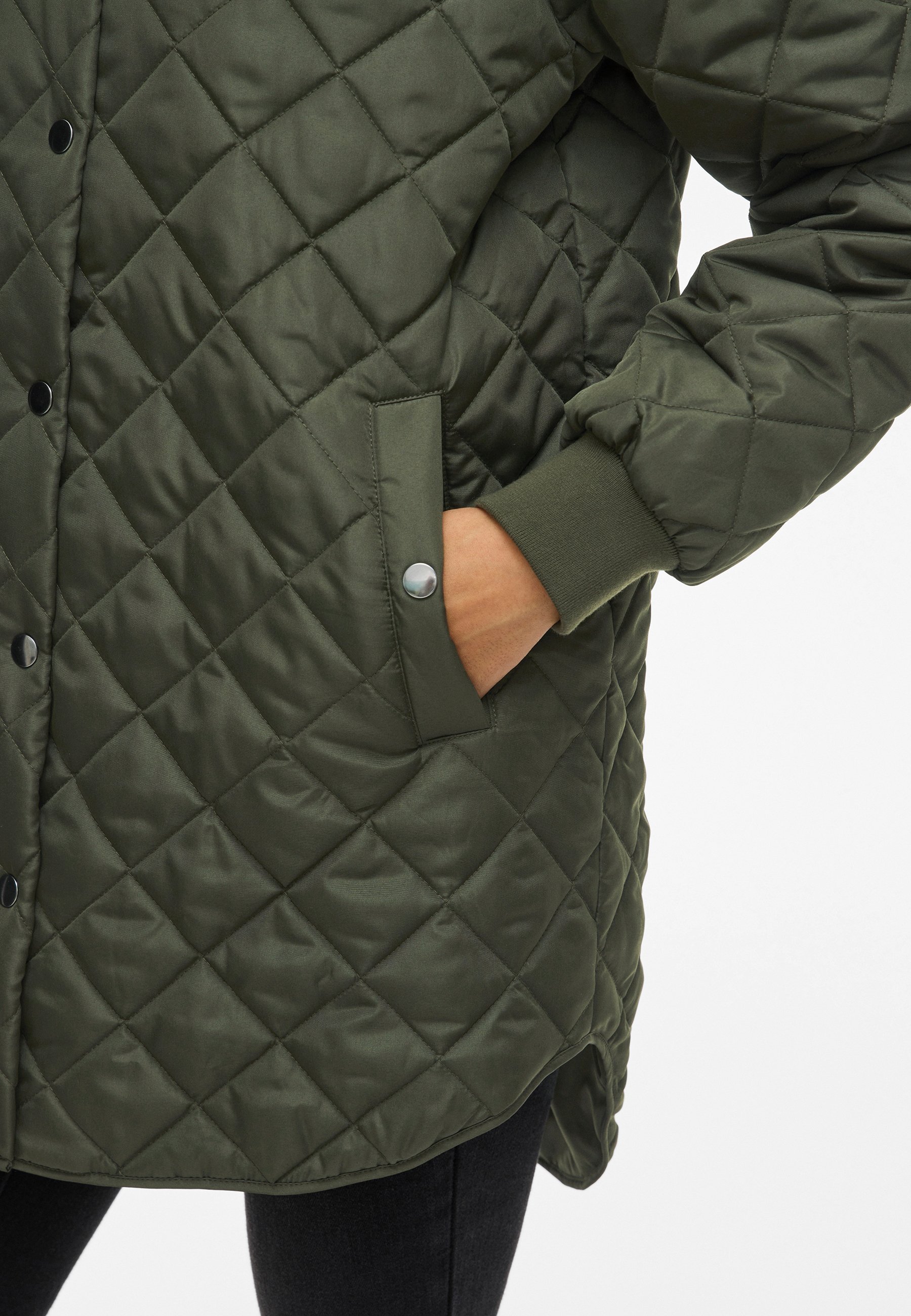 VILA VITATE LS HOODED - Manteau d'hiver - Deep Depths