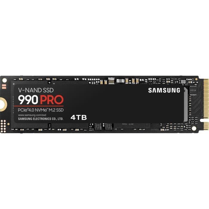 Unidad SSD interna SAMSUNG 990 PRO de 4 TB MZ-V9P4T0BW