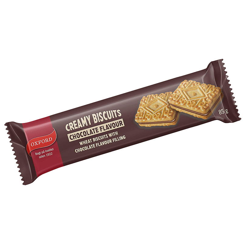 Cremige Kekse, 85 g Schokolade