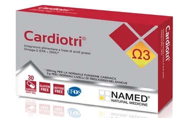 NAMED Cardiotri dodatak prehrani s omega-3 masnim kiselinama 30 mekih kapsula Zdravlje krvnih žila
