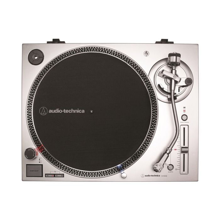 Platine vinyle Audio-Technica AT-LP120XUSBSV Argent