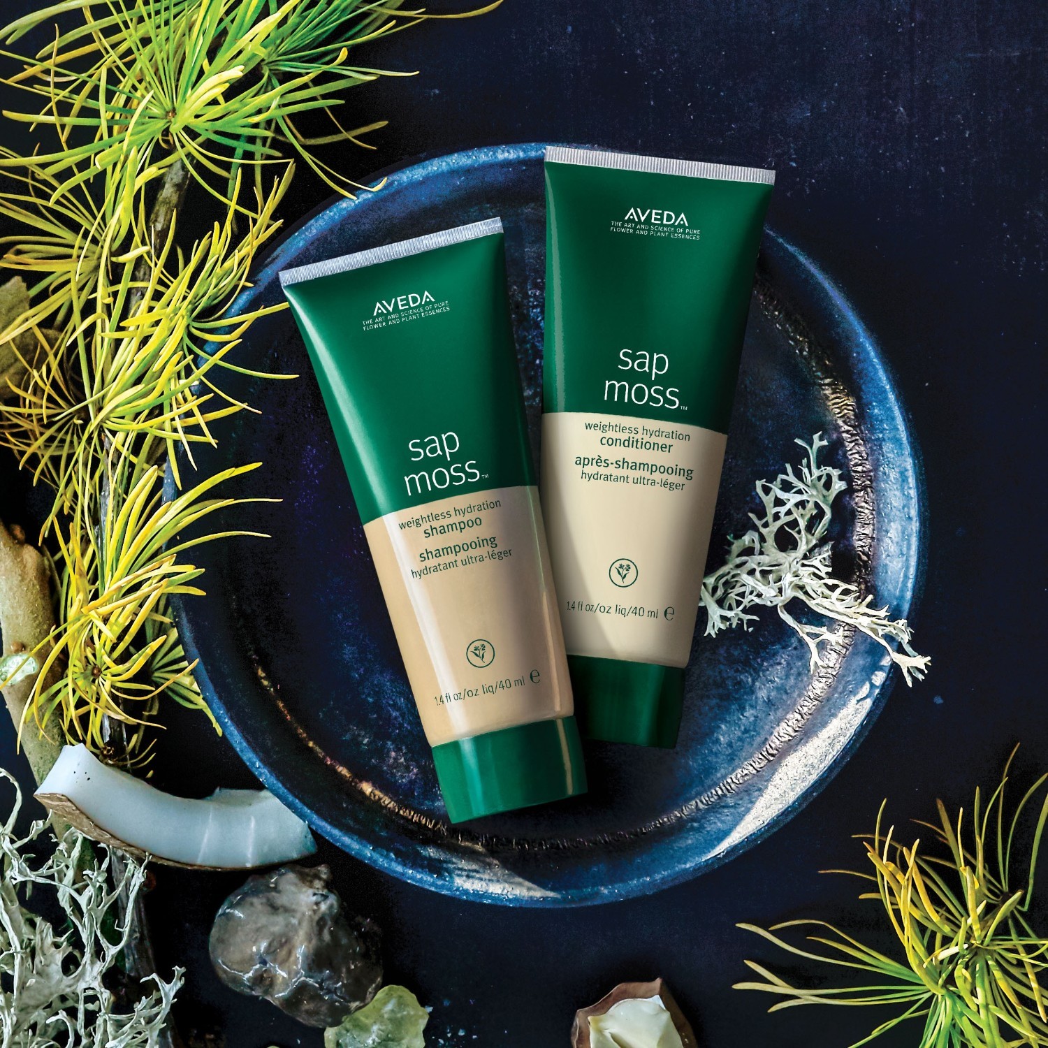 Aveda Sap Moss™ kondicionieris – mitrinošs, bezsvara kondicionieris – 200 ml