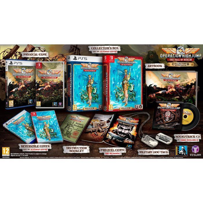 Operation Highjump: De val van Berlijn - Collector's Edition - Nintendo Switch-spel