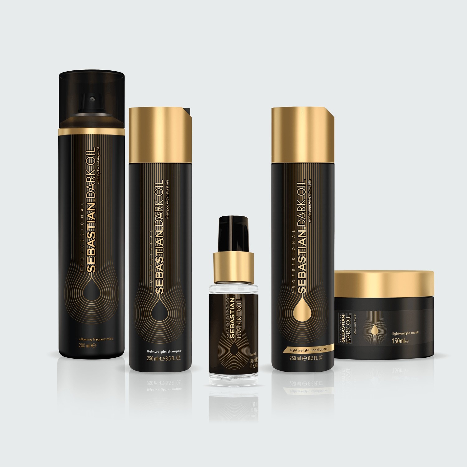 Sebastian Professional plaukų aliejus tamsiems plaukams – 30 ml