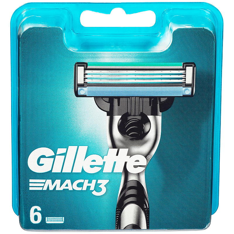 Gillette Gillette scheermesjes 6-pack Mach3