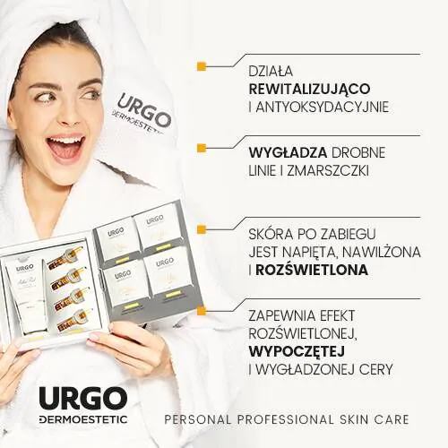 Urgo Dermoestetic C-Vitalize Rewitalizująco-Rozświetlający Zestaw Zabiegowy