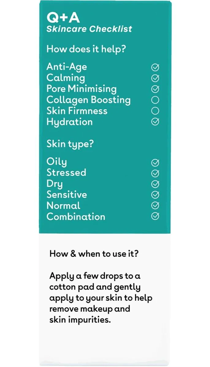 Q+A Niacinamide - Tonik z niacynamidem 100ml