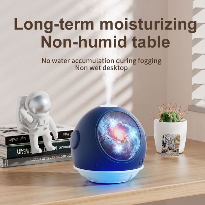 Humidificador silencioso para el hogar: ideal para dormitorios, madres y niños, con función de aromaterapia.