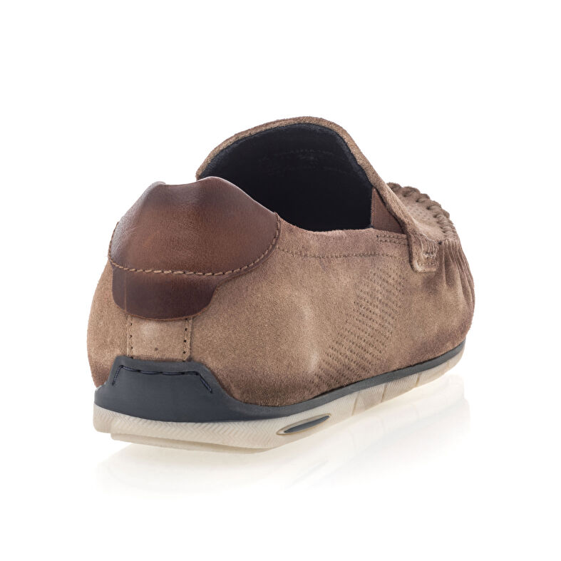 Bruine loafers/bootschoenen voor heren