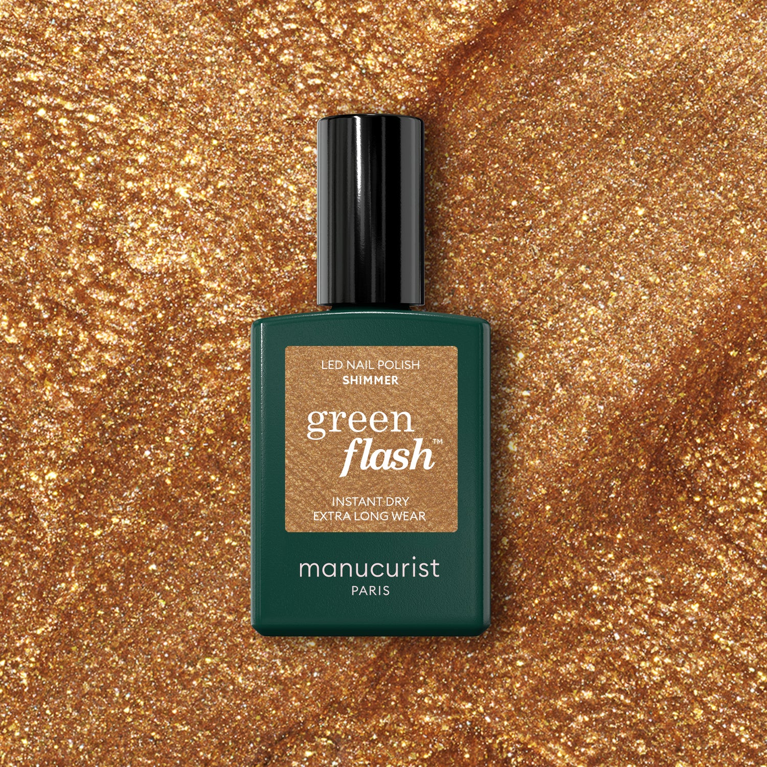 Semi-permanent LED Green Flash™ - 15 ml Shimmer
