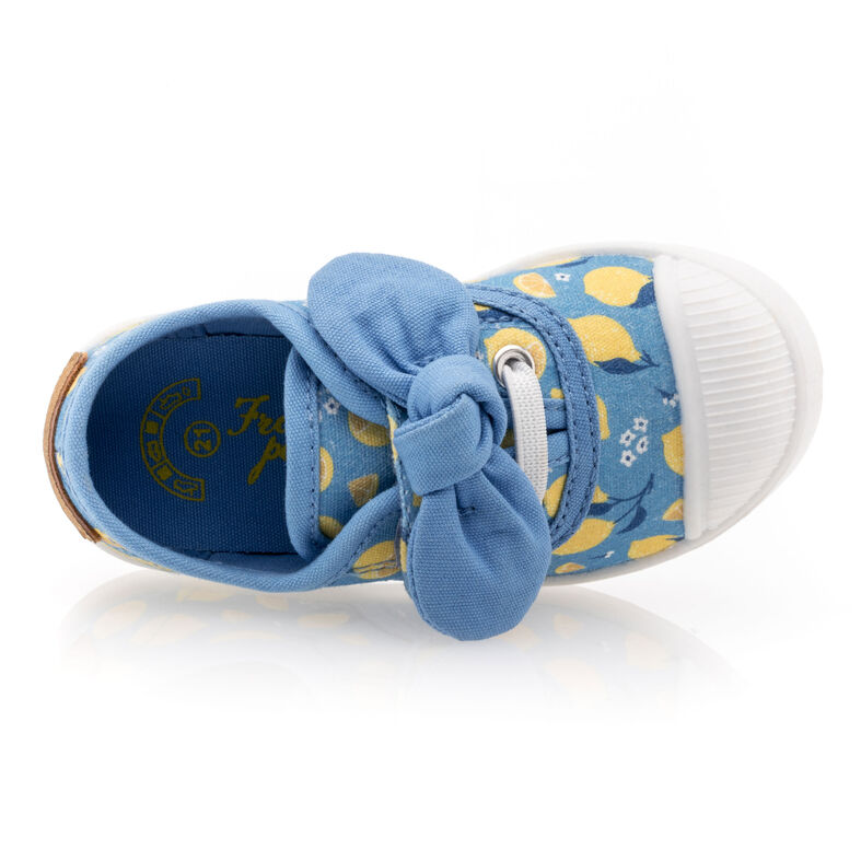 Blå joggesko til babyjente