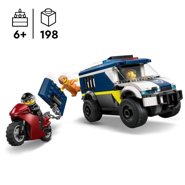 LEGO City 60479 Vankiauto - Rakennussetti 6+ ikäisille - Kuorma-automalli
