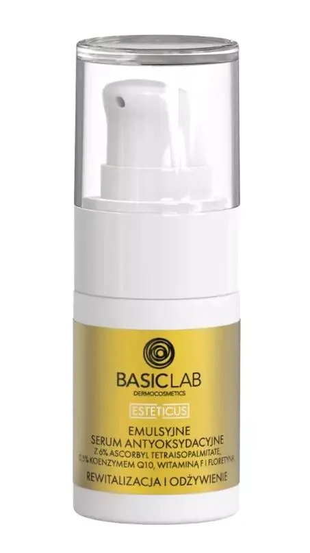 BasicLab Esteticus Serum 6% Ascorbyl Tetraisopalmitate, 0,5% Koenzym Q10