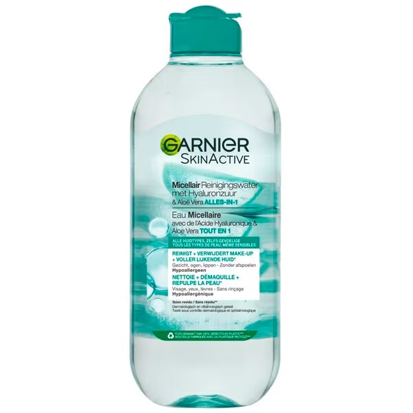 Garnier SkinActive micelarna čistilna voda s hialuronsko kislino in aloe vero<br>400 ml - za vse tipe kože