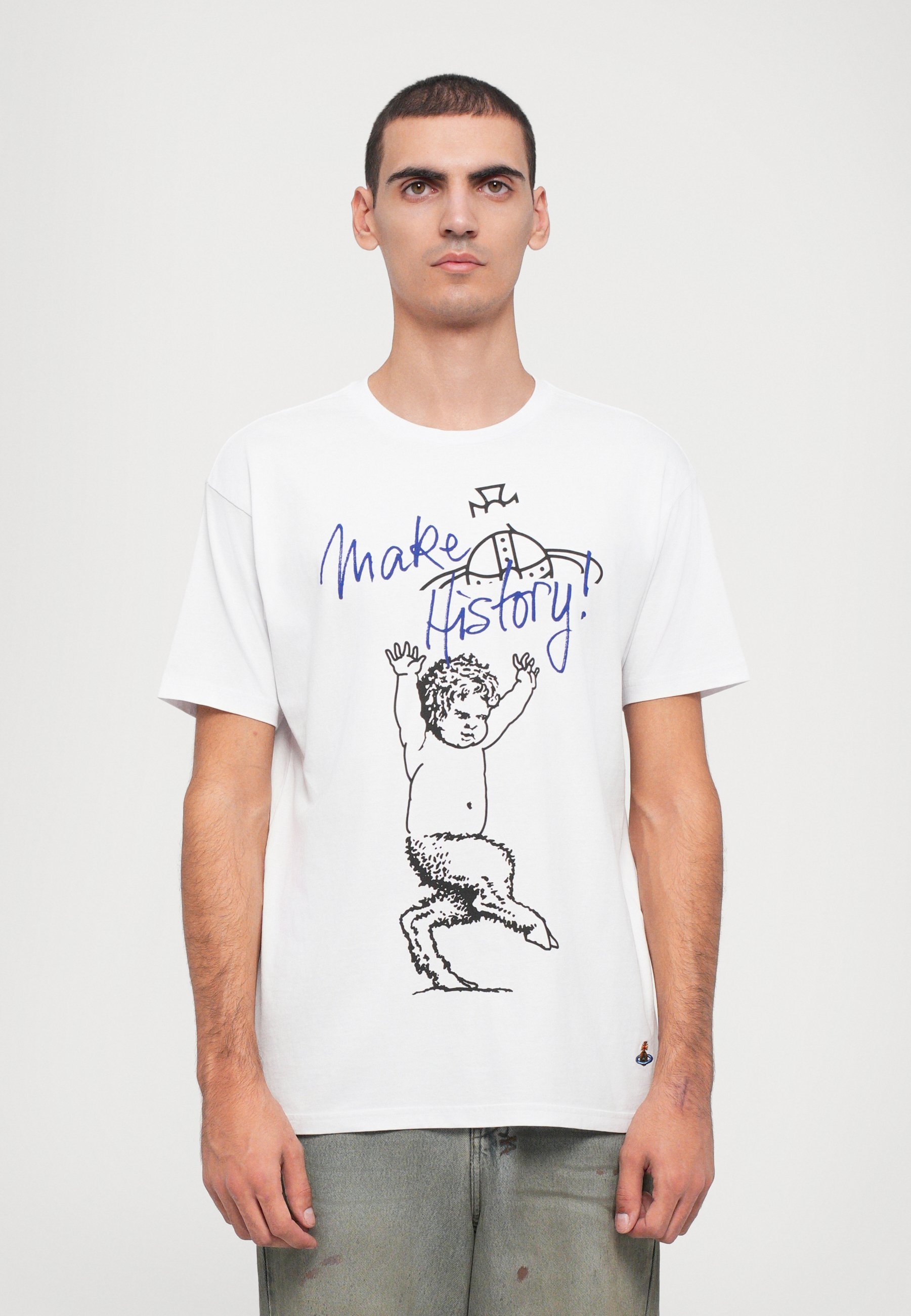 Vivienne Westwood FAWN CLASSIC UNISEX - T-shirt met print - wit