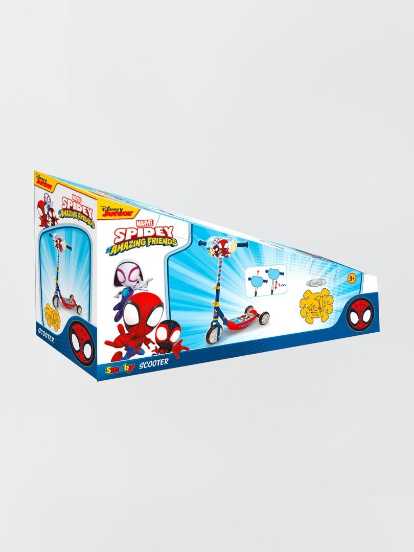 'Spiderman'-scooter - BLAUW