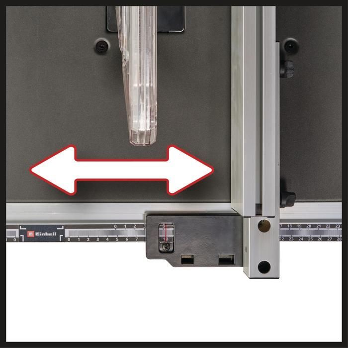 Einhell Scie circulaire sur table TC-TS 2025/2 U (2 000 W, butée d’angle +/- 60°, rallonges latérales)