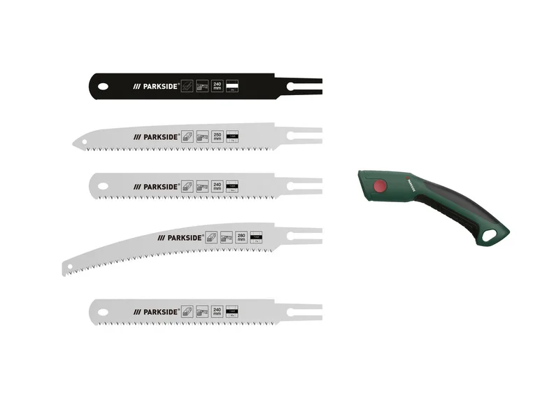 Conjunto de serras manuais PARKSIDE®, 6 peças