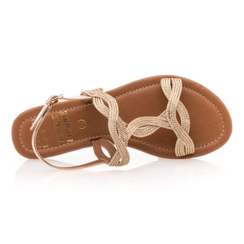  Rosa sandaler / sko med åpen tå til dame
