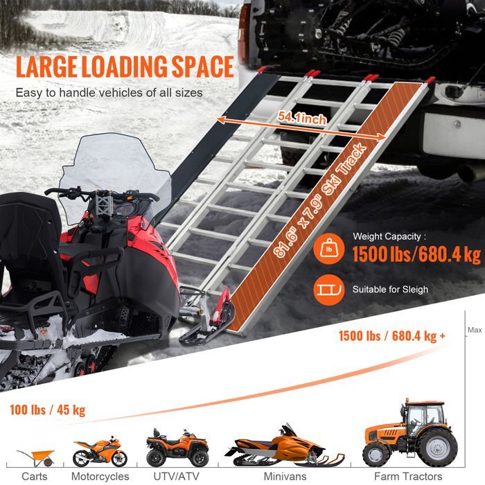 Rampe pieghevoli extra large - DUOKU - 85