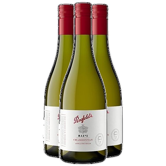 Penfolds Australie Max's Chardonnay 2022 - Vin Blanc d' Australie (3x75cl)
