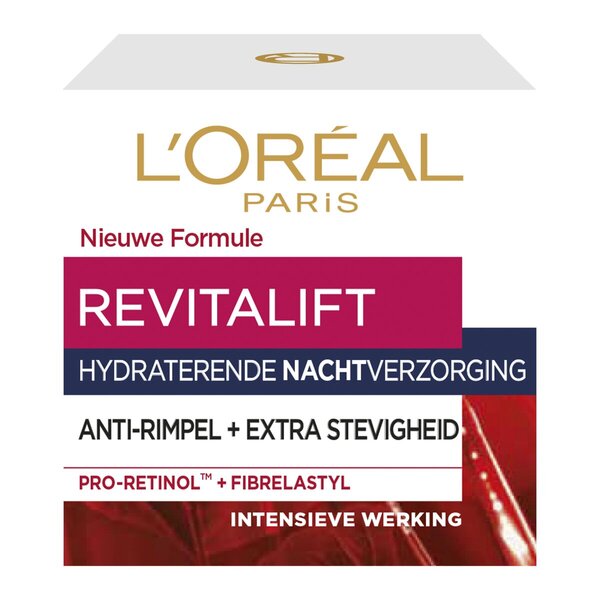 Cremă de noapte anti-îmbătrânire L'Oréal Paris Revitalift 50 ml