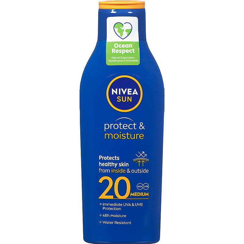 Loción solar Nivea Sun SPF20 200 ml